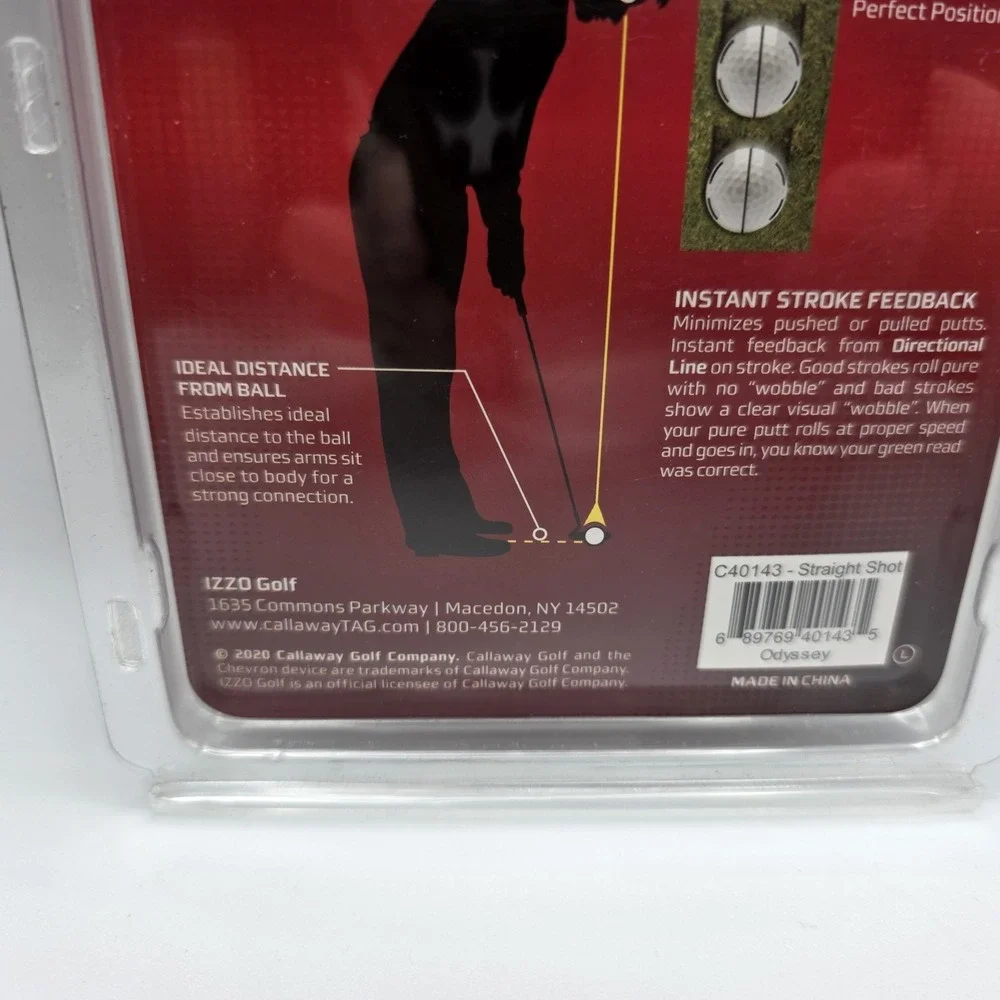 Odyssey Straight Shot Golf Putting Alignment Tool with marker 2020 Callaway